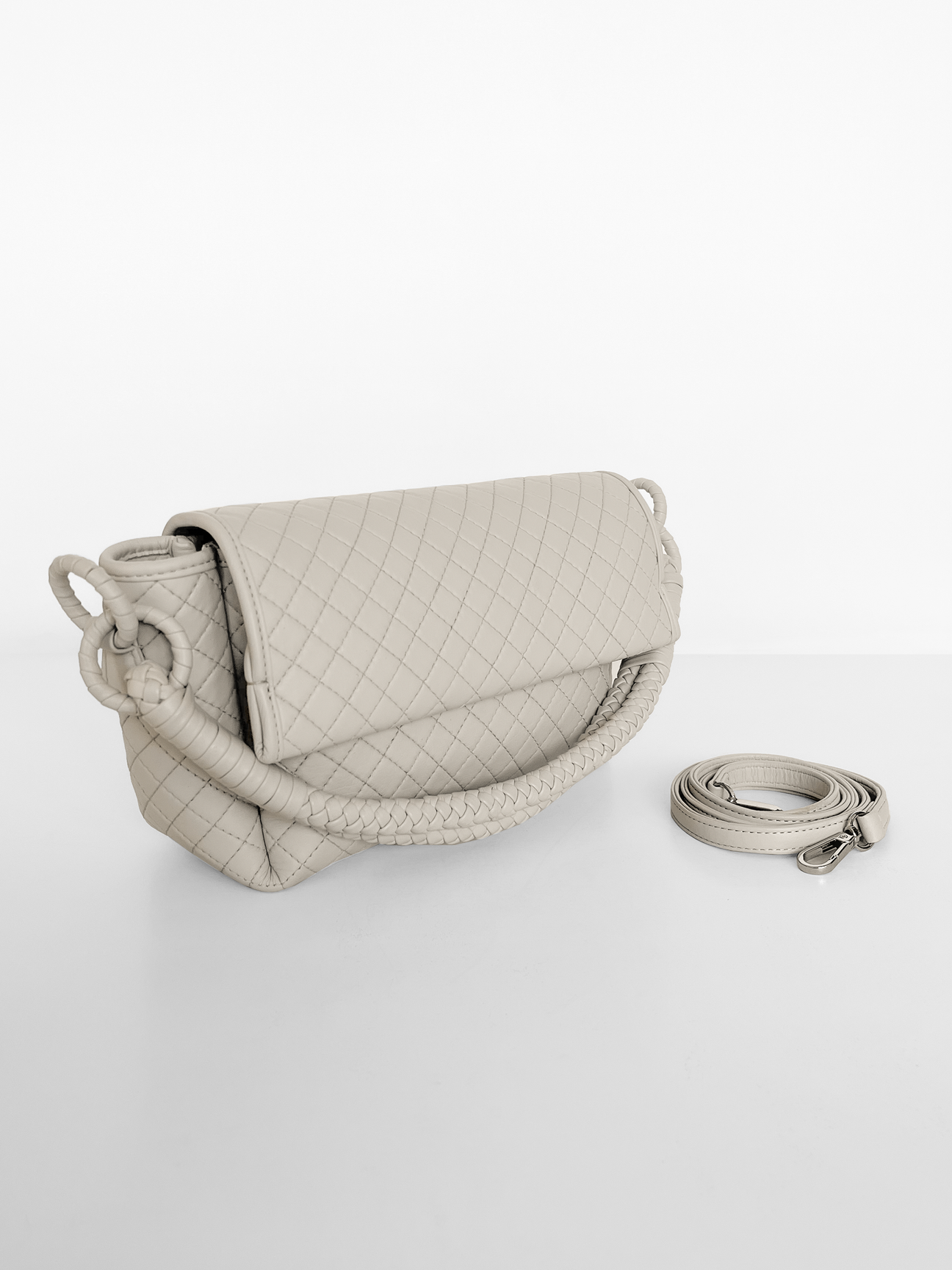 Bolso P A D D I N G TO N off white