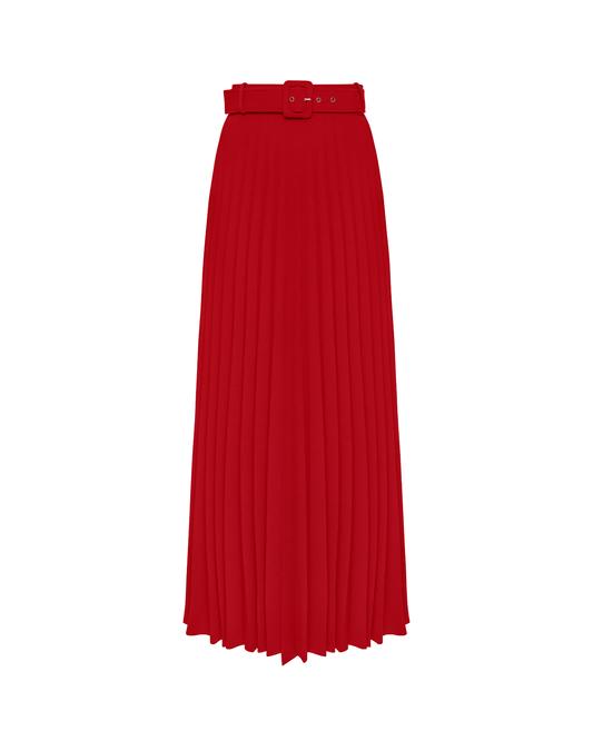Falda MAXI R O J A