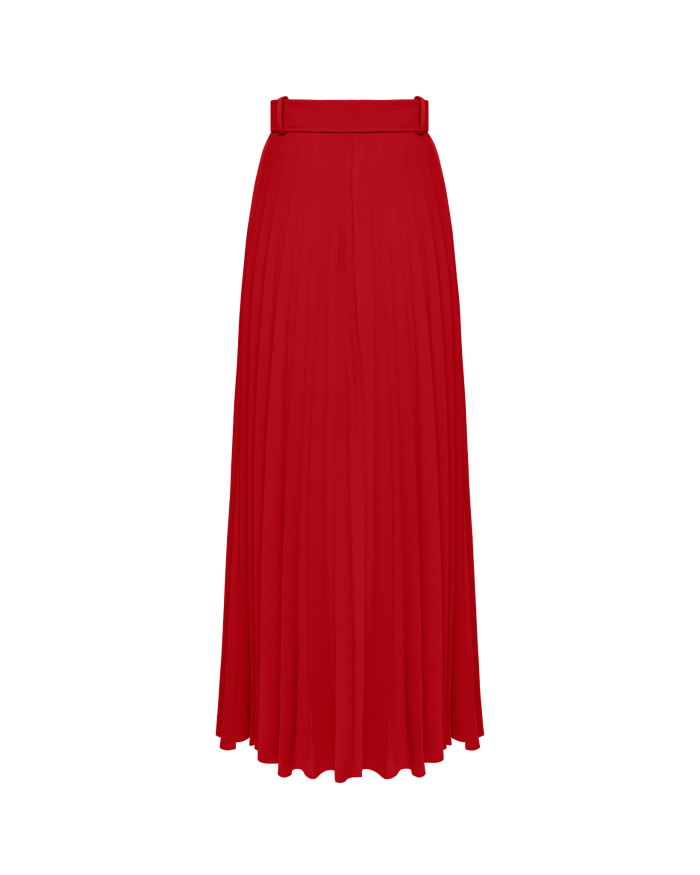 Falda MAXI R O J A