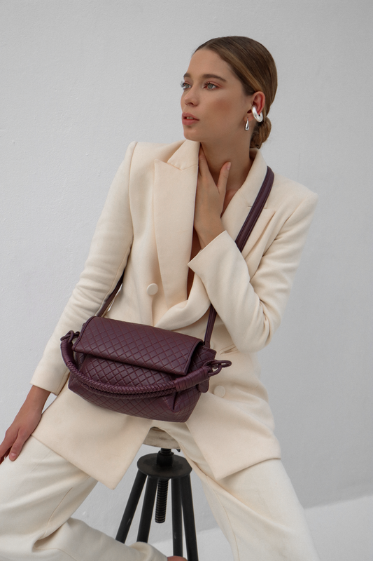 Bolso P A D D I N G TO N burgundy