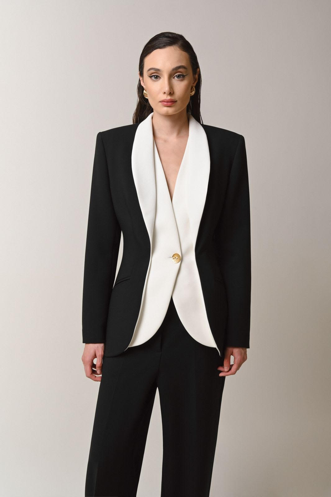 B & W blazer