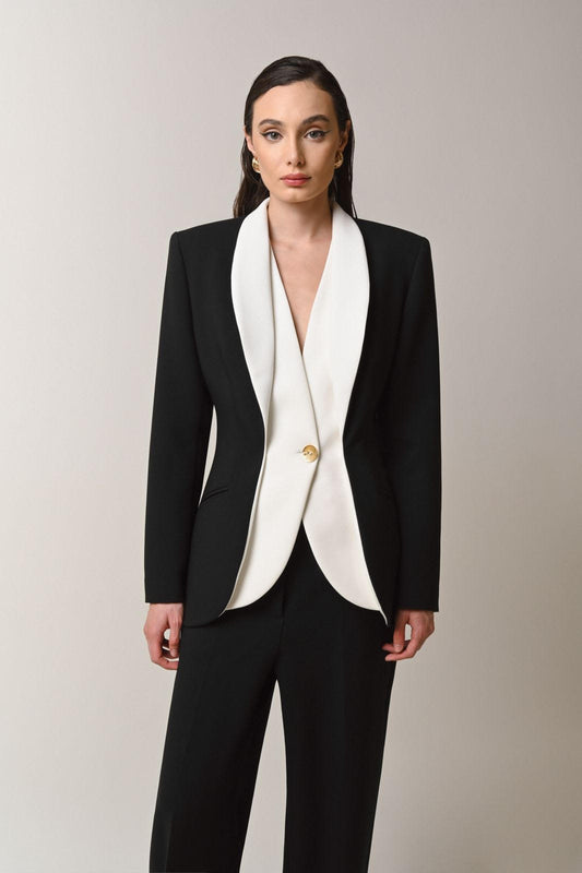 B & W blazer